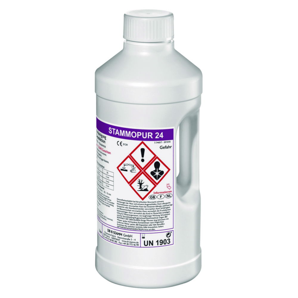 Concentrates for ultrasonic baths STAMMOPUR 24 Concentrates for ultrasonic baths STAMMOPUR 24