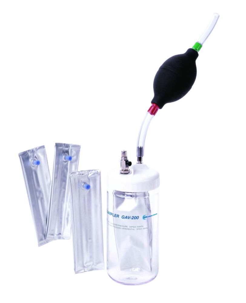 Gas and vapor sampler kit Gas and vapor sampler kit