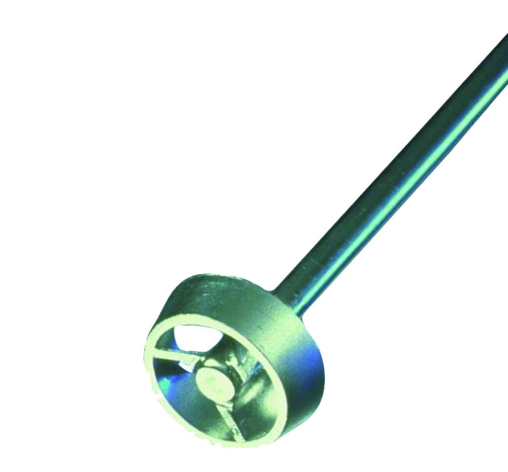 Propeller stirrer with guide ring for Overhead Stirrers Propeller stirrer with guide ring for Overhead Stirrers