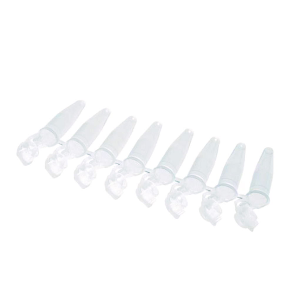 PCR tubes, 8-tube strips PCR tubes, 8-tube strips
