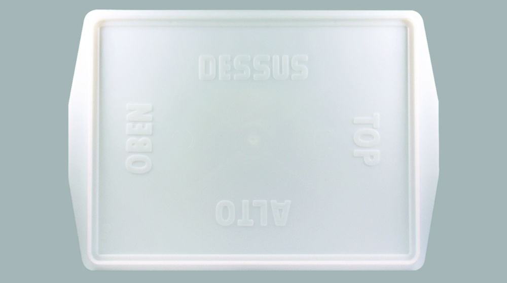 Lids for stacking and transport containers. Lids for stacking and transport containers.