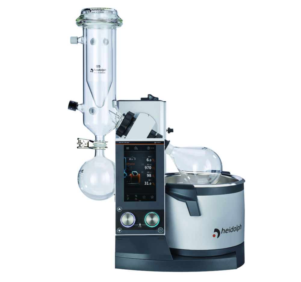 Rotary Evaporators Hei-VAP Ultimate Control, with motor lift, cold trap Rotary Evaporators Hei-VAP Ultimate Control, with motor lift, cold trap