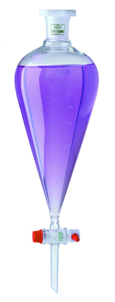 Separating funnels, Squibb-pattern, borosilicate glass 3.3 Separating funnels, Squibb-pattern, borosilicate glass 3.3
