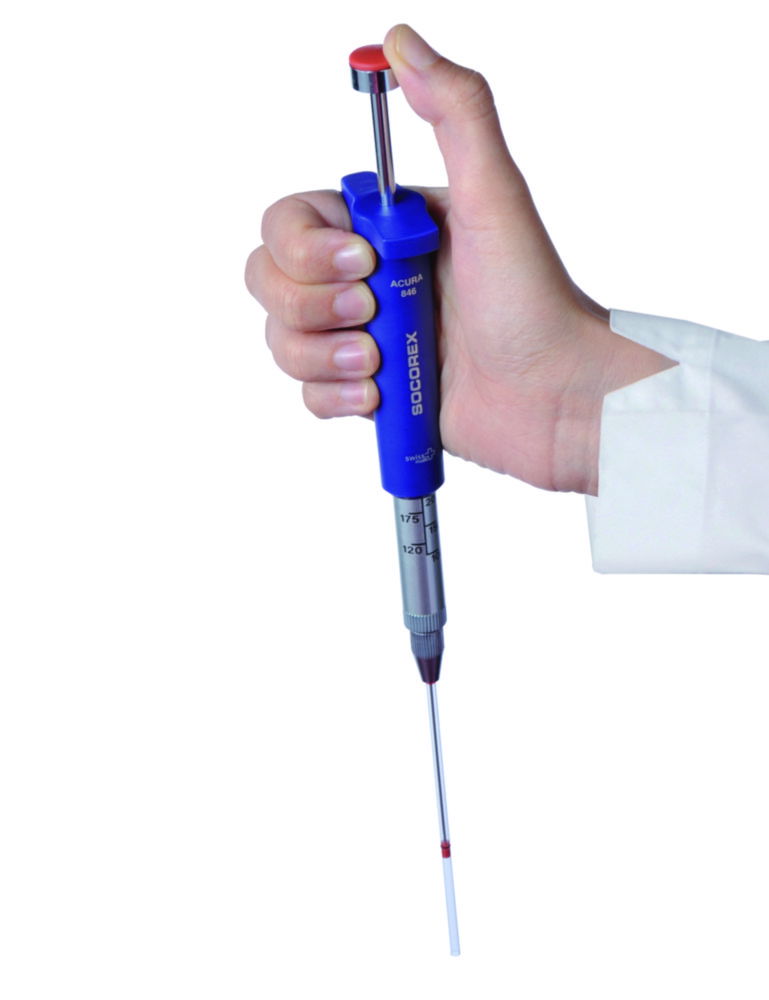 Positive displacement micropipettes Acura® capillar 846 Positive displacement micropipettes Acura® capillar 846