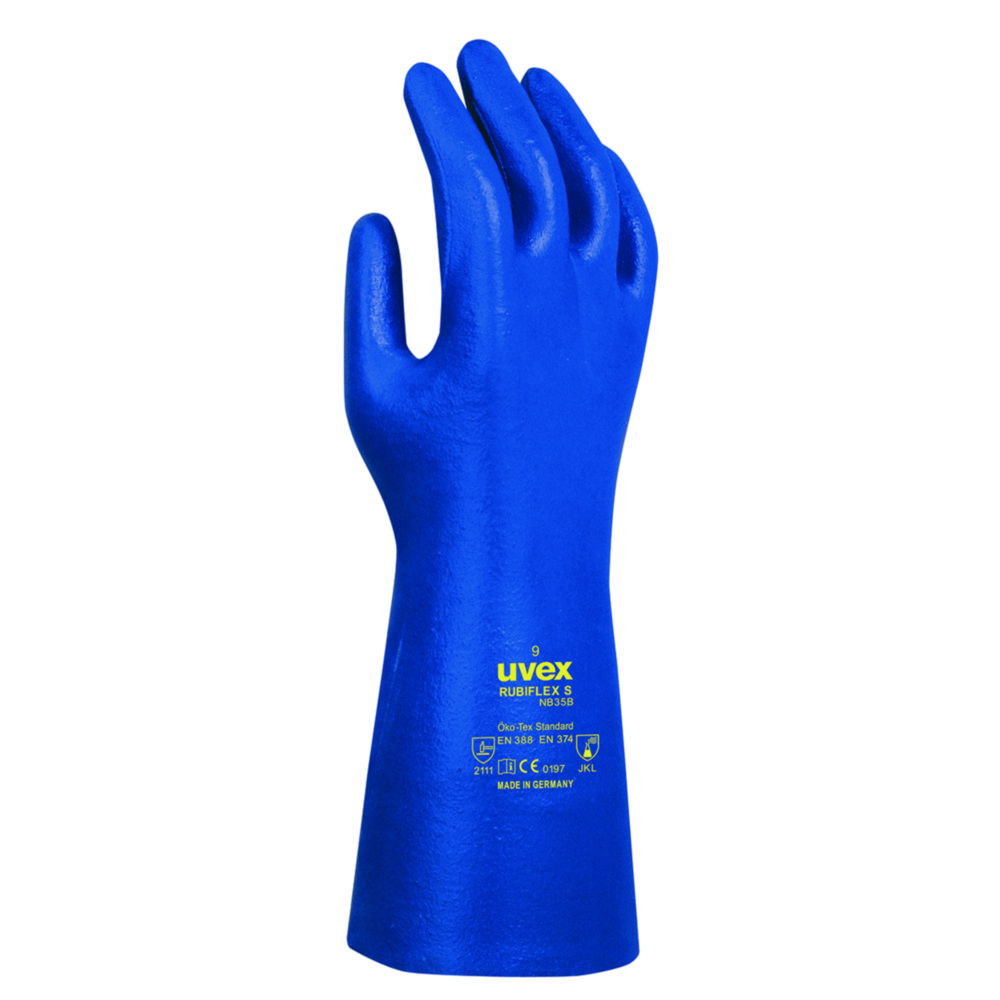 Chemical Protection Glove uvex rubiflex S NB35B, NBR Chemical Protection Glove uvex rubiflex S NB35B, NBR