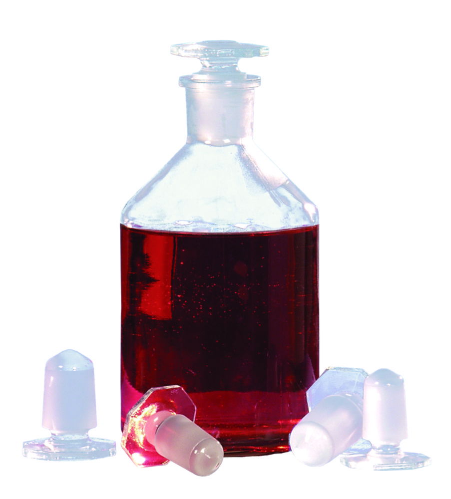 Water sampling bottles and glass stoppers, behrotest® Water sampling bottles and glass stoppers, behrotest®