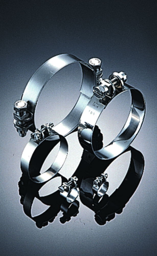 Worm drive tubing clips Worm drive tubing clips