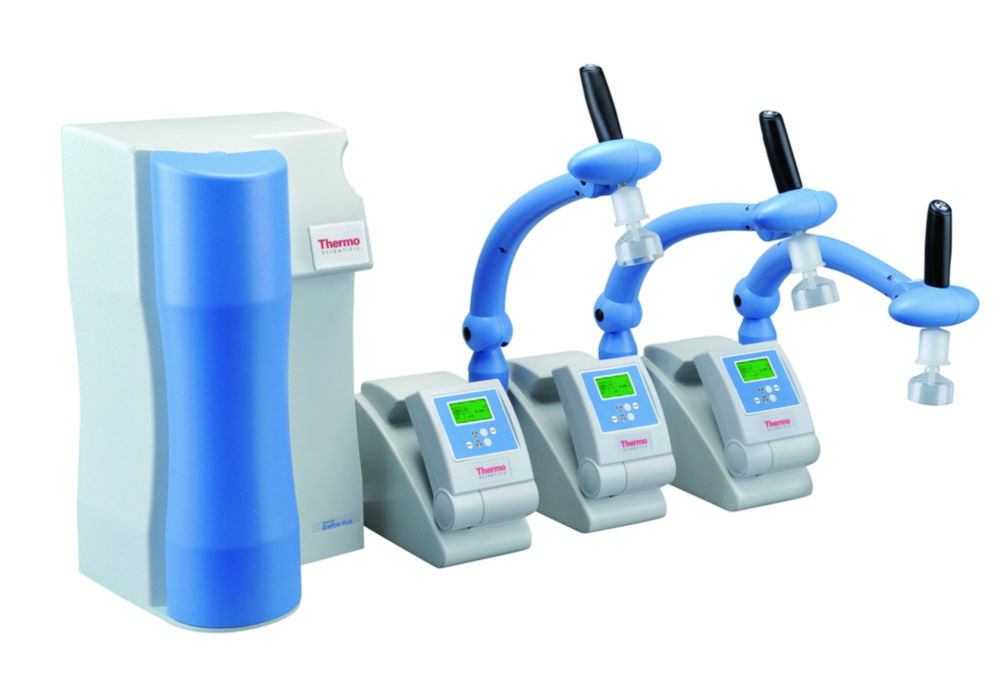 Ultrapure water purification systems Barnstead™ GenPure xCAD Plus, with table dispenser Ultrapure water purification systems Barnstead™ GenPure xCAD Plus, with table dispenser
