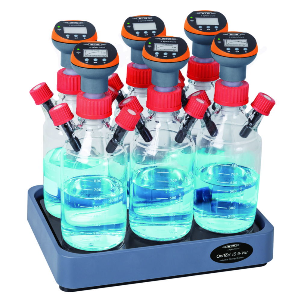 BOD Measuring system OxiTop®-IDS for determination of biogas/microbiology
