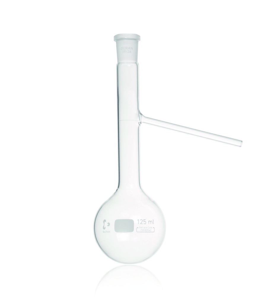 Engler distilling flasks, DURAN®, with NS ground joint Engler distilling flasks, DURAN®, with NS ground joint
