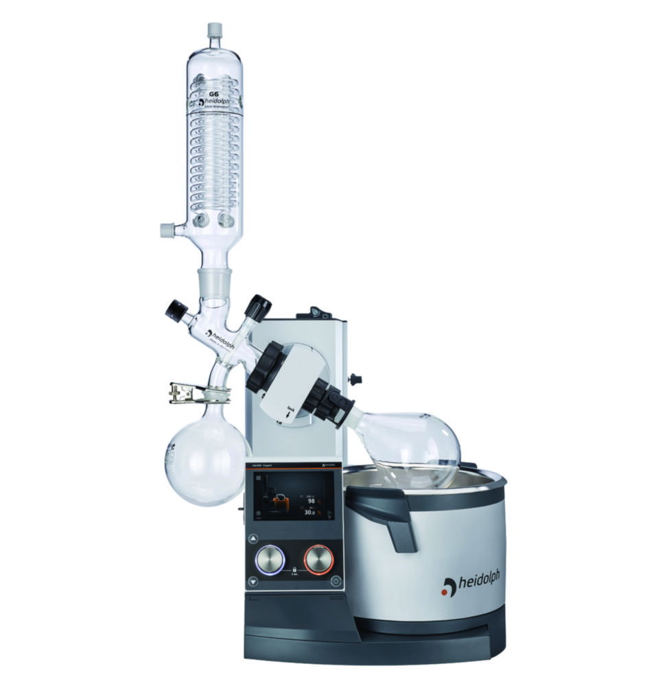 Rotary Evaporators Hei-VAP Expert, with motor lift, reflux condenser Rotary Evaporators Hei-VAP Expert, with motor lift, reflux condenser