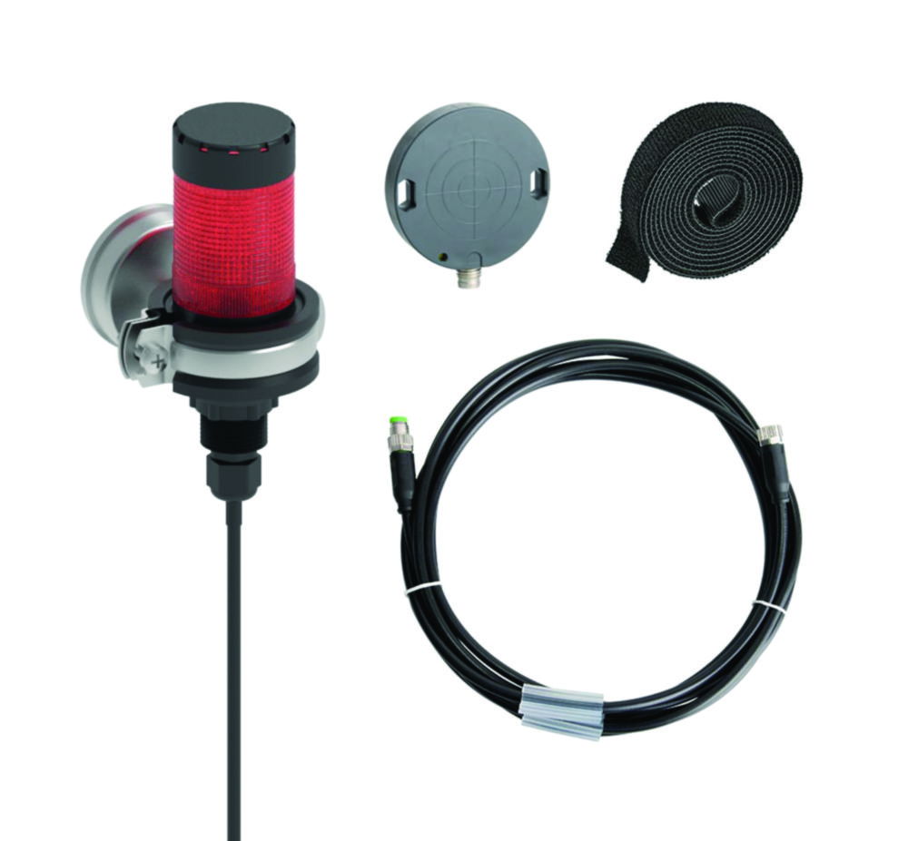 Disc sensor set, signal lamp, empty state