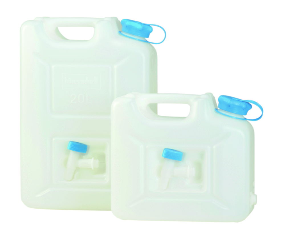 Jerrycan with integrated spout, HDPE Jerrycan with integrated spout, HDPE