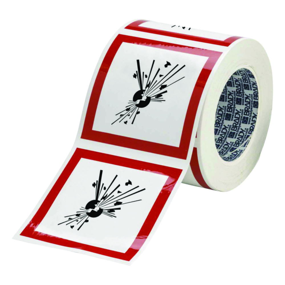 Hazard labels (GHS), roll Hazard labels (GHS), roll