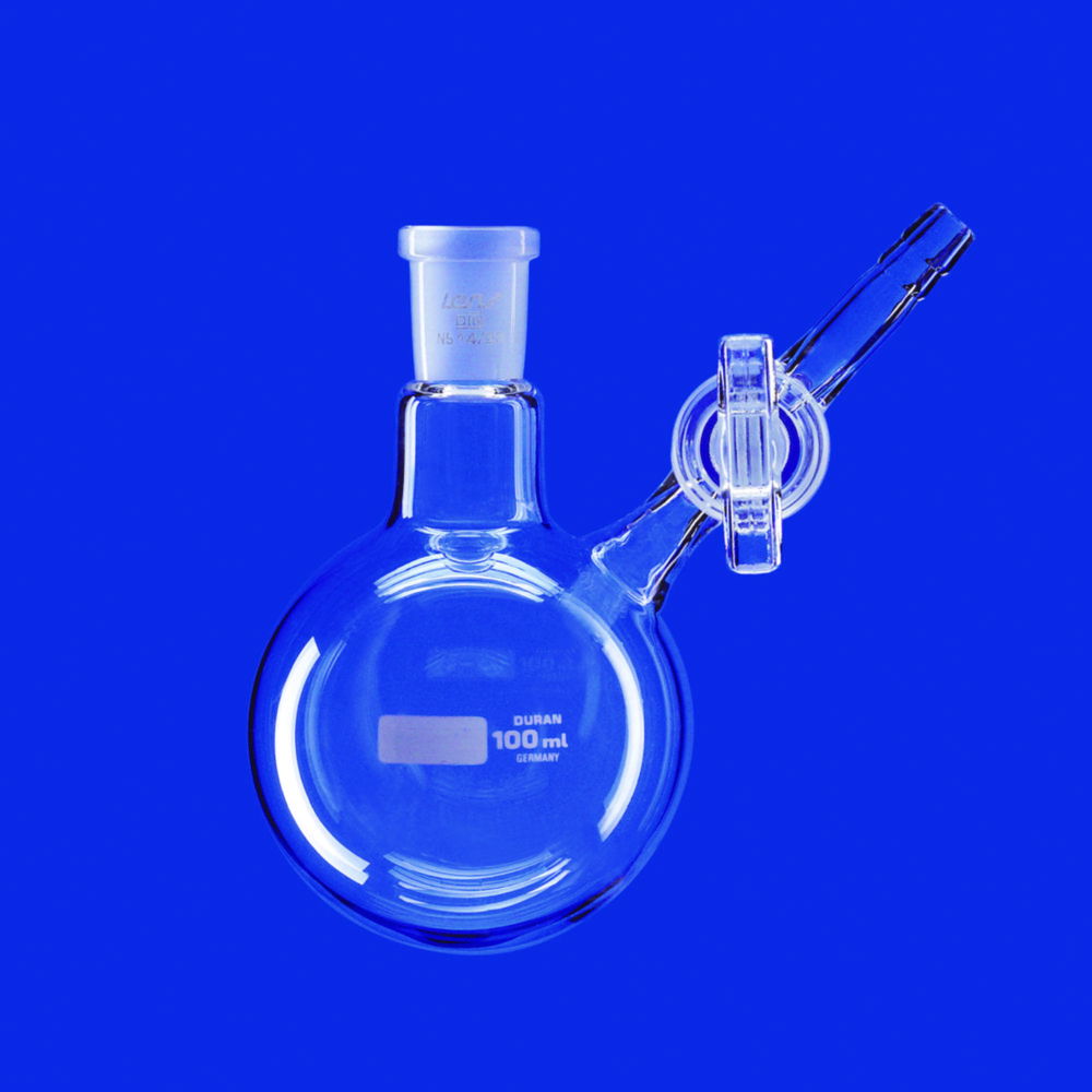 Nitrogen round-bottom flasks (Schlenk-flasks), DURAN® Nitrogen round-bottom flasks (Schlenk-flasks), DURAN®