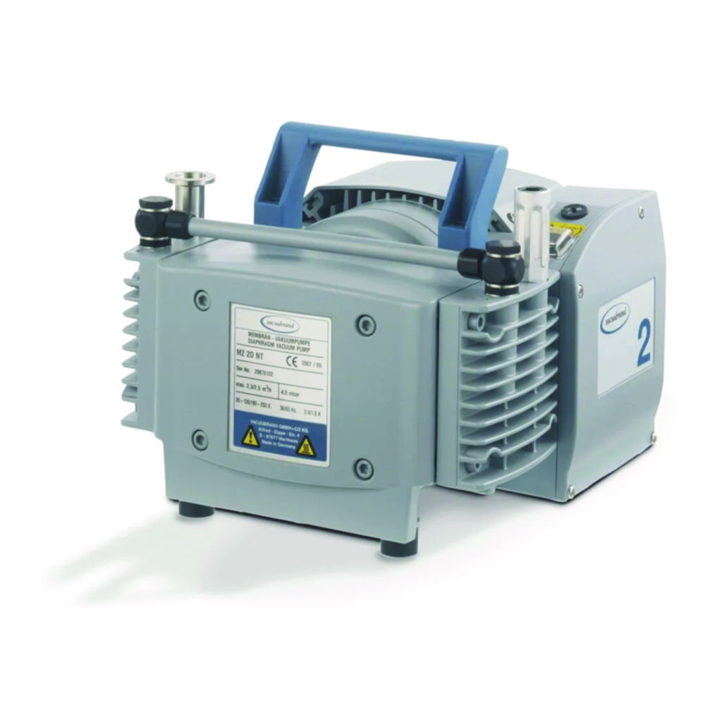 Diaphragm pumps, Aluminium, MZ 2D NT Diaphragm pumps, Aluminium, MZ 2D NT