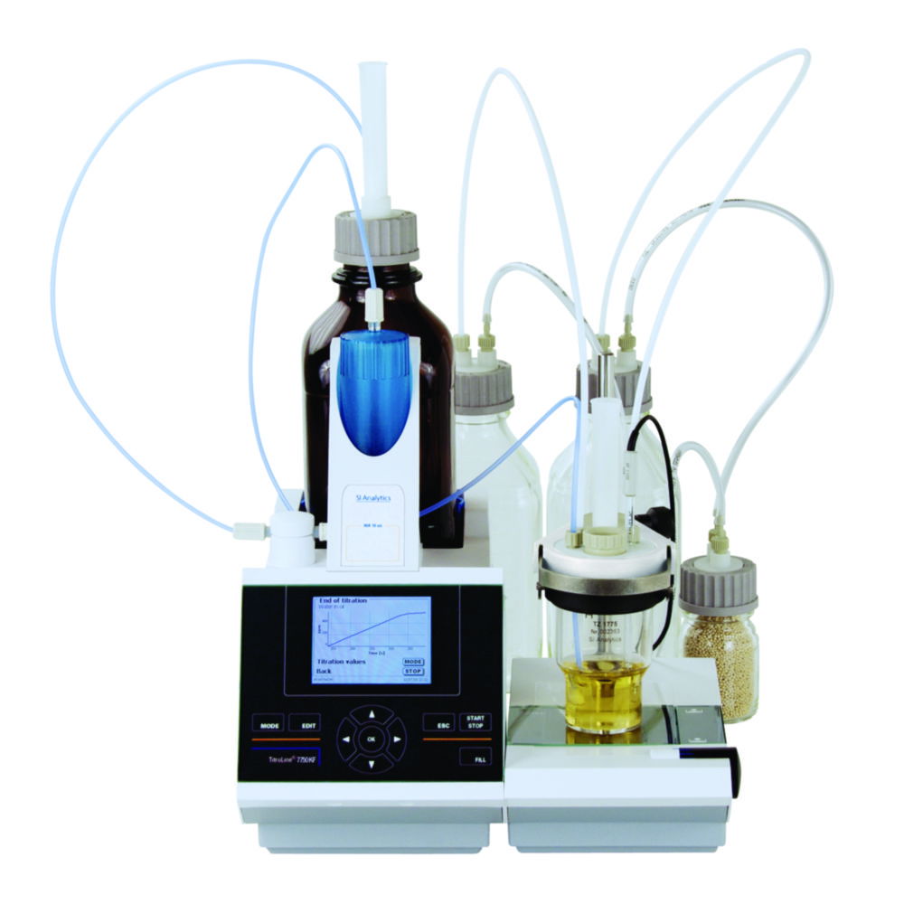 Titrator TitroLine® 7750 KF, with exchange unit WA 05 Titrator TitroLine® 7750 KF, with exchange unit WA 05