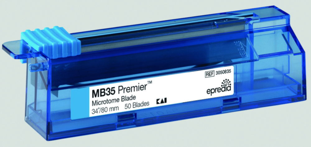 Blades for microtomes and cryostats, low profile Blades for microtomes and cryostats, low profile