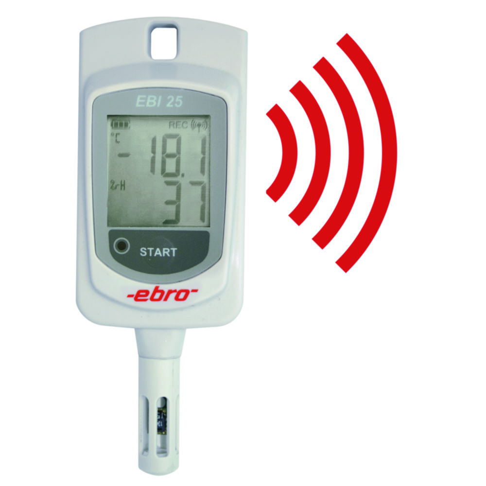 Wireless temperature-humidity data logger EBI 25-TH