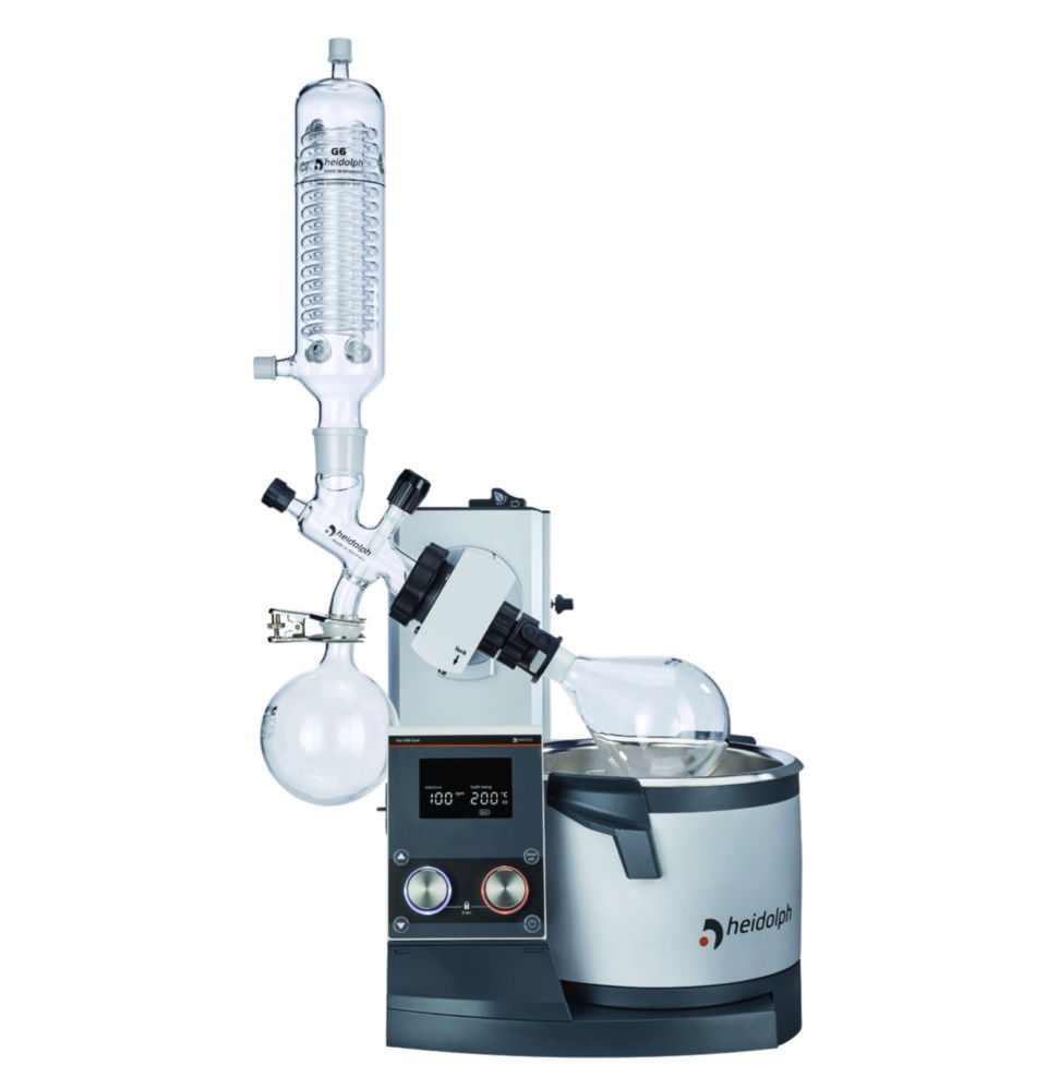 Rotary Evaporators Hei-VAP Core, with motor lift, reflux condenser
