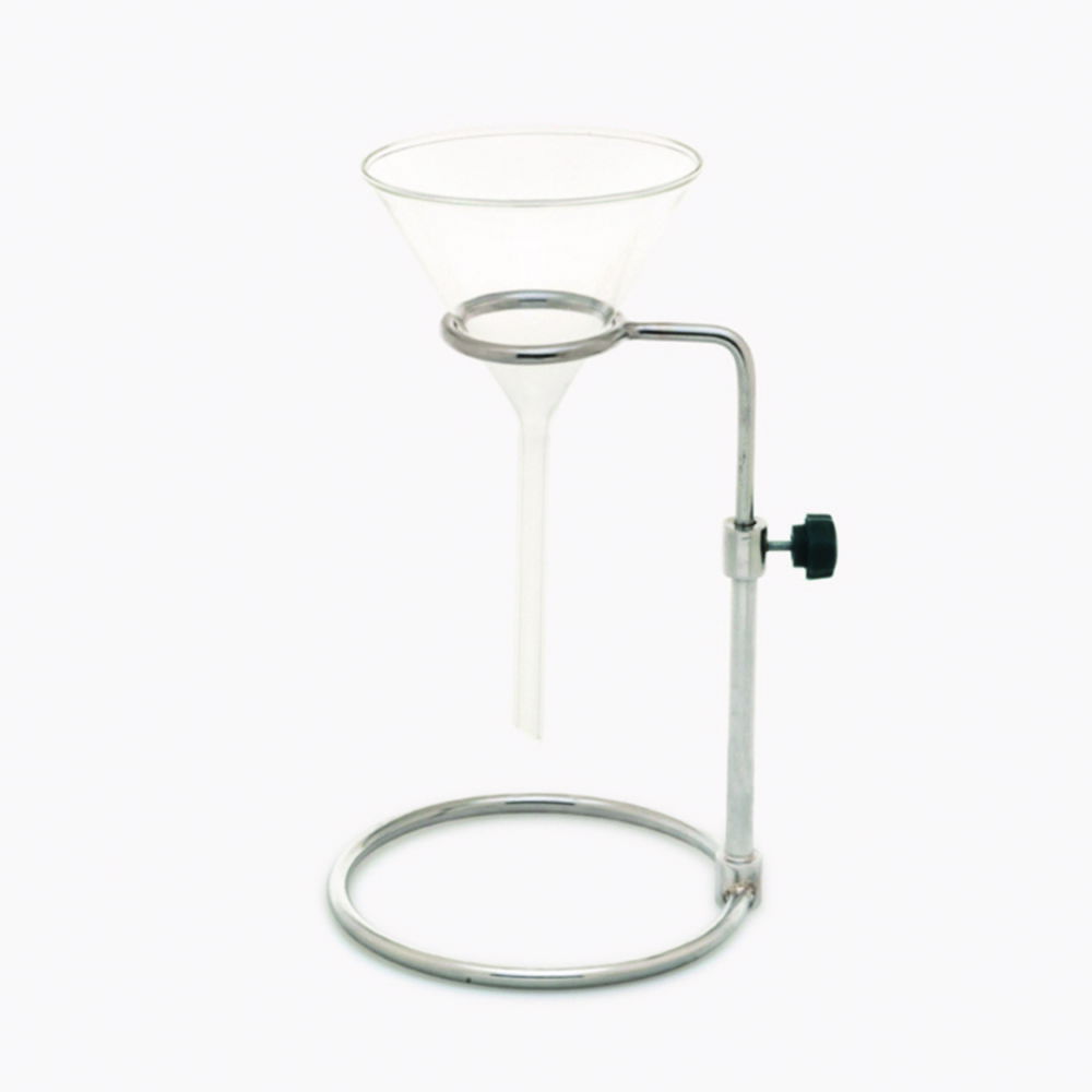 Funnel holder, chromated steel