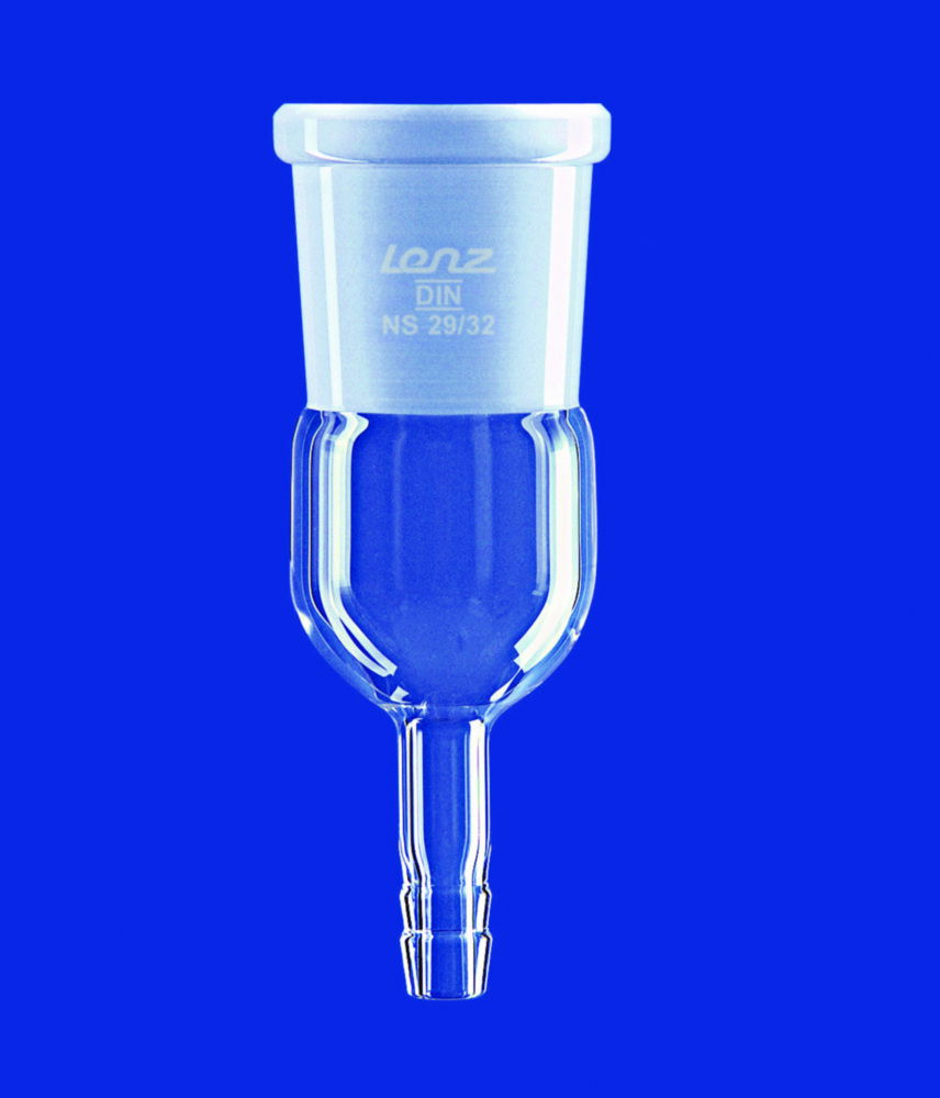 Adapters with NS socket, DURAN® tubing, straight