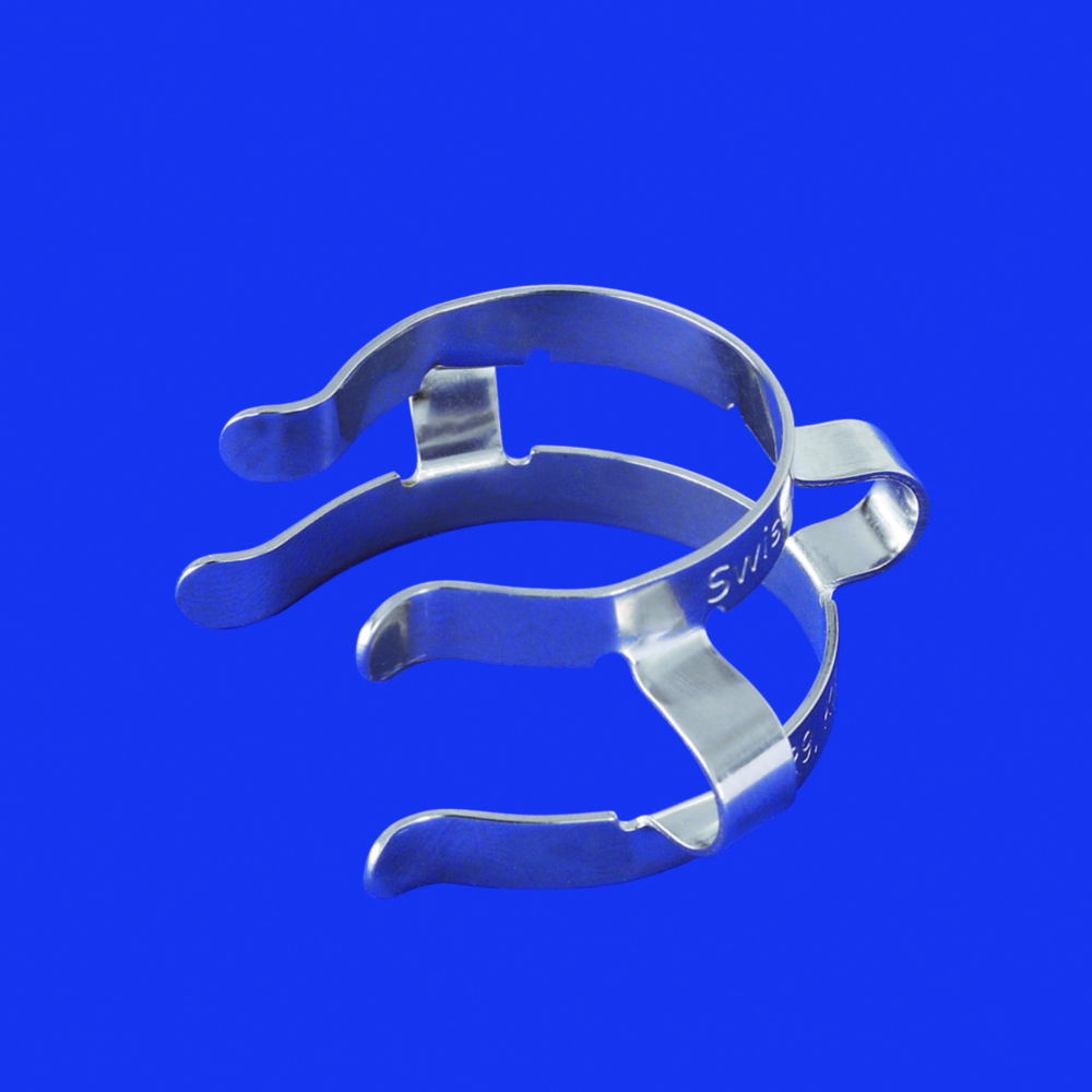 Clips for conical joints type Keck™, nickel Clips for conical joints type Keck™, nickel