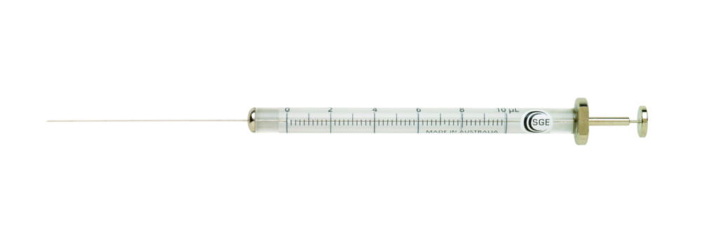 Manual microlitre syringes, with fixed needles Manual microlitre syringes, with fixed needles