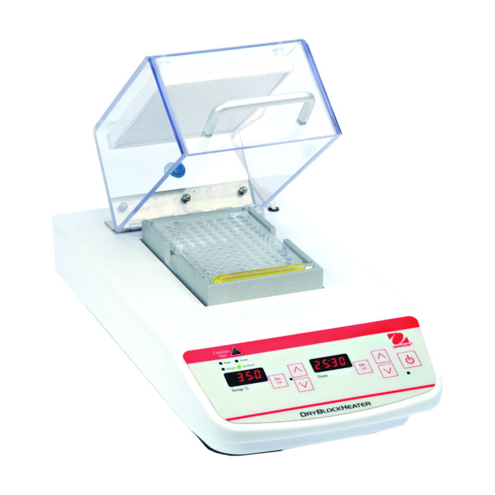 Dry Block Heaters, 2 blocks, with lid Dry Block Heaters, 2 blocks, with lid