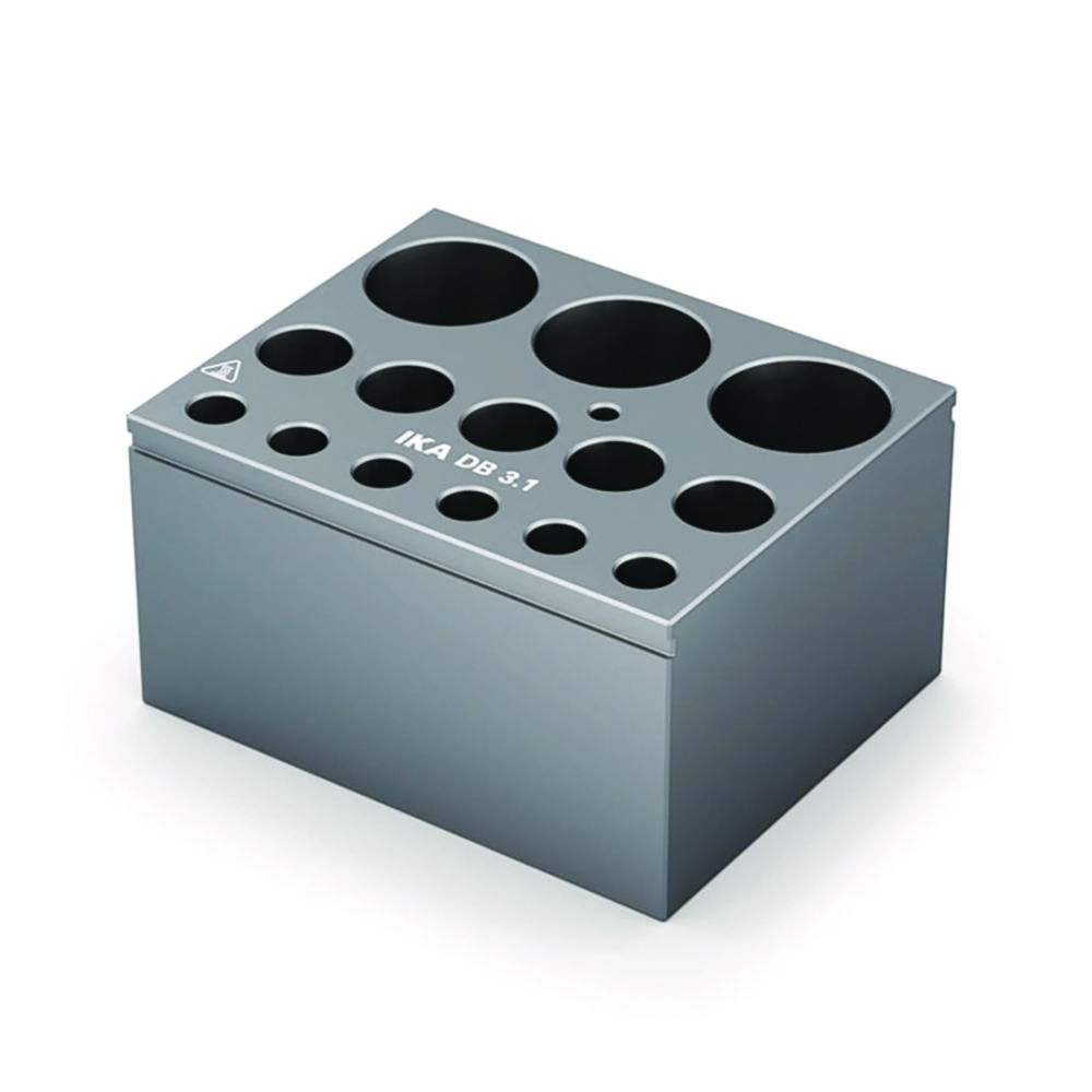 Aluminium blocks for tubes and vials for Dry Block Heater Aluminium blocks for tubes and vials for Dry Block Heater