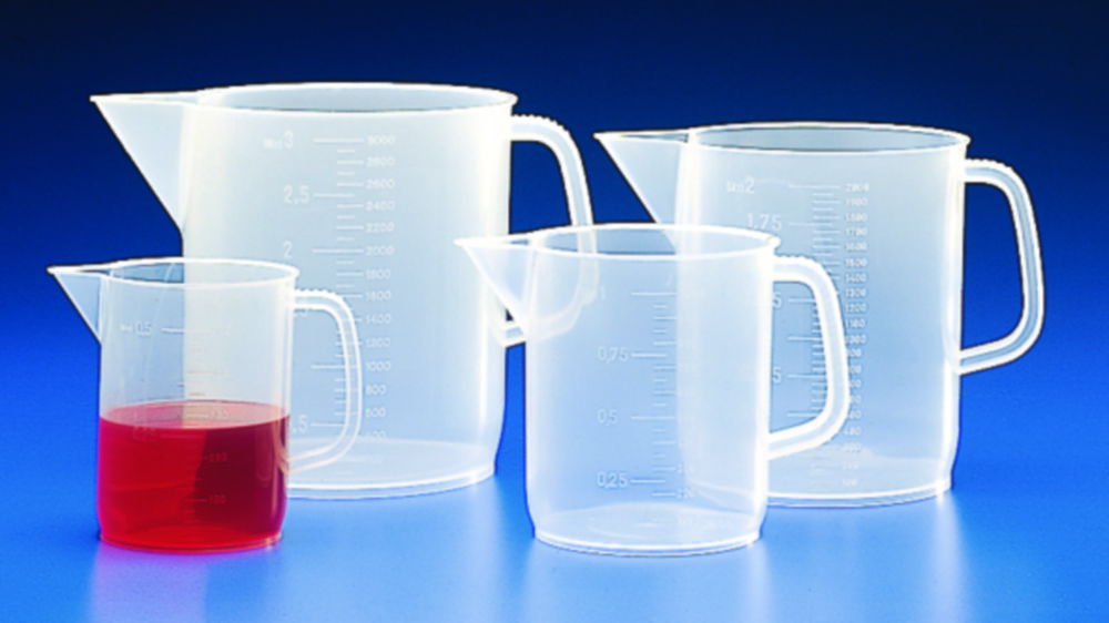 Measuring jugs with handle, PP Measuring jugs with handle, PP
