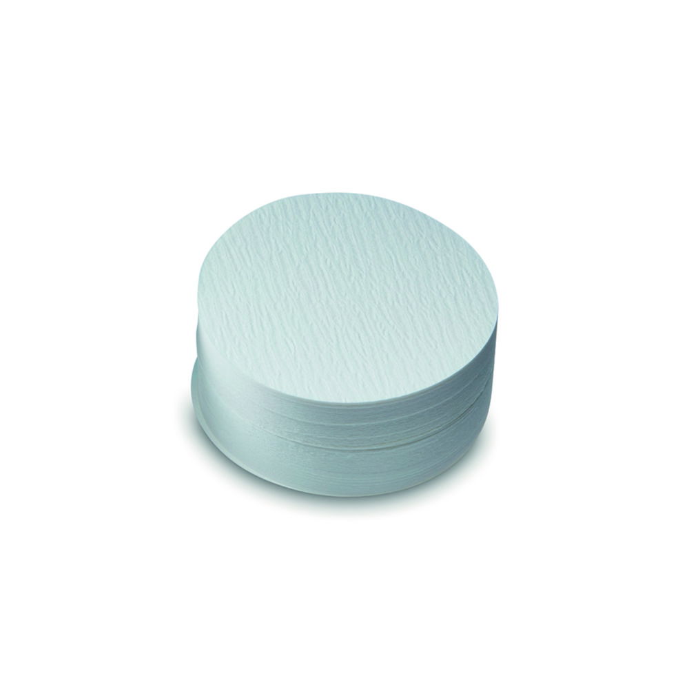 Glass microfibre filters, grade GF 6, circles Glass microfibre filters, grade GF 6, circles