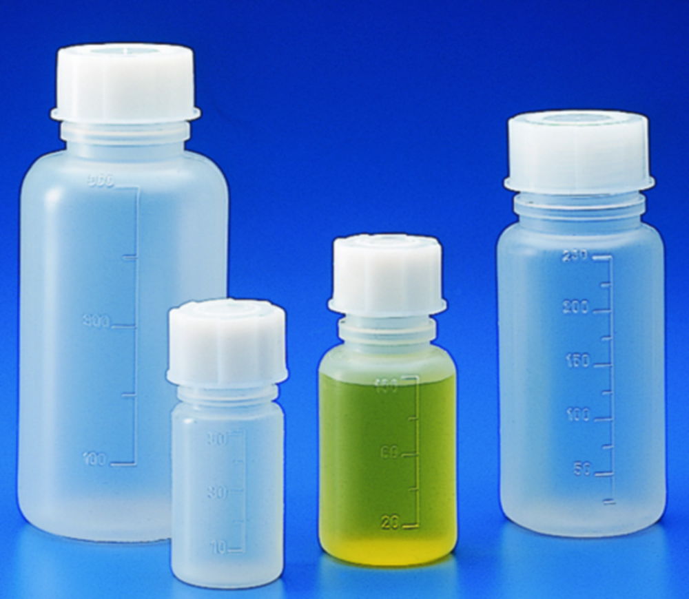Graduated wide-mouth bottles Graduated wide-mouth bottles
