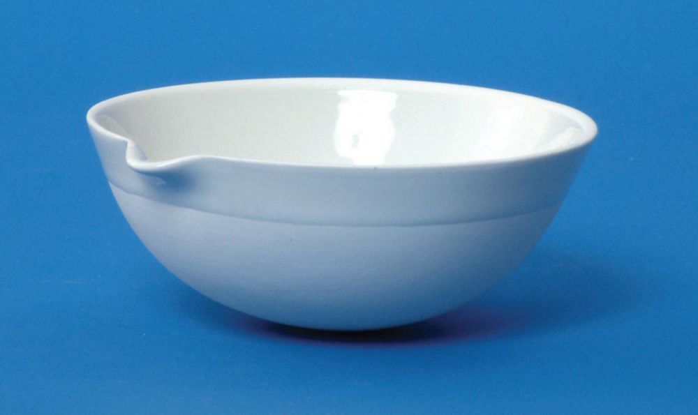 LLG-Evaporating dishes with round bottom, porcelain, medium form LLG-Evaporating dishes with round bottom, porcelain, medium form