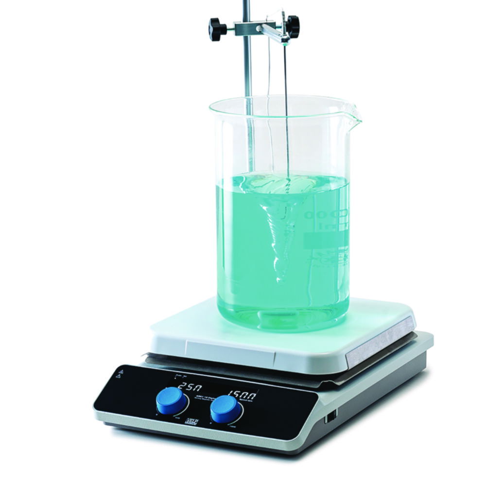 Magnetic stirrer with heating AREC 10 Digital set, with temperature probe, rod, clamp Magnetic stirrer with heating AREC 10 Digital set, with temperature probe, rod, clamp