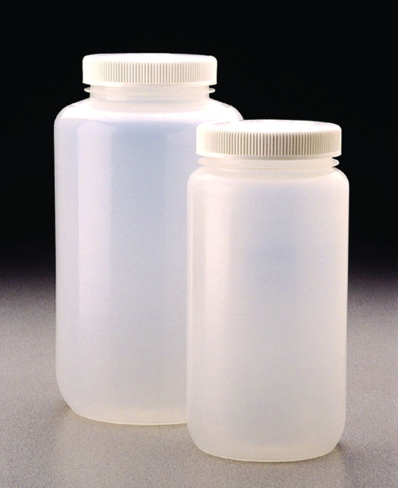 Large wide-mouth bottles Nalgene™, PPCO, with closure , PP