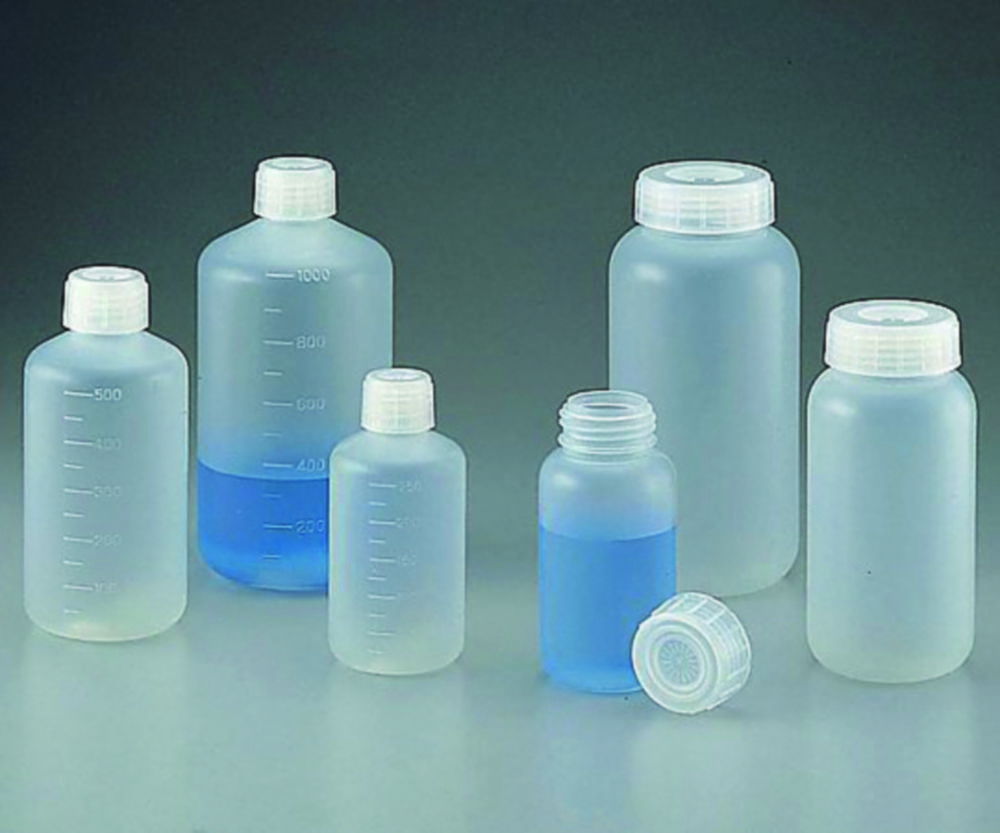 Wide-Mouth Bottles, PP, graduated, sterilized Wide-Mouth Bottles, PP, graduated, sterilized