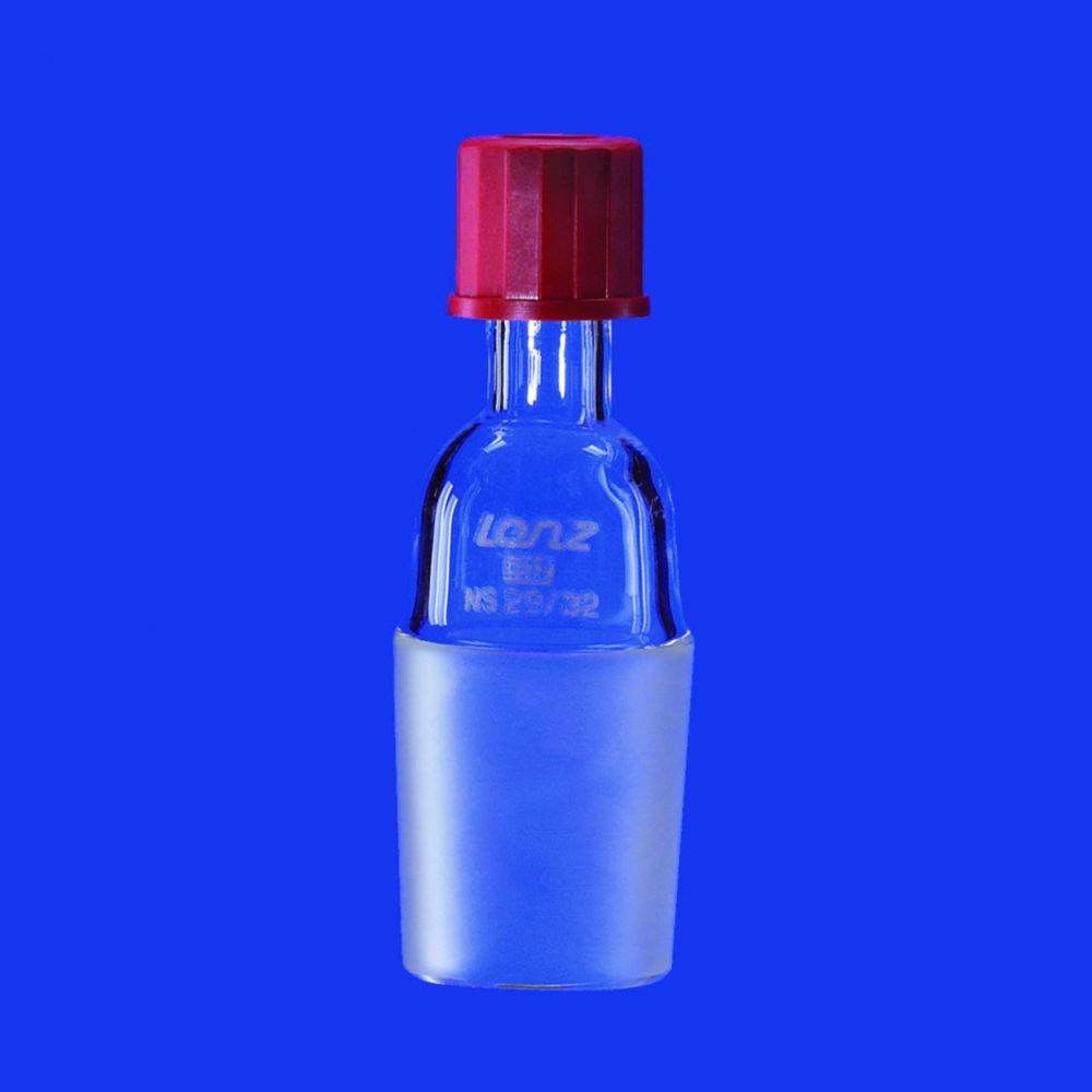 Screwthread tubes with NS cone, DURAN® tubing, cap and sealing Screwthread tubes with NS cone, DURAN® tubing, cap and sealing