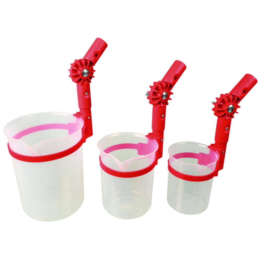 Angular, sample beakers, angled for TeleScoop, PP Angular, sample beakers, angled for TeleScoop, PP