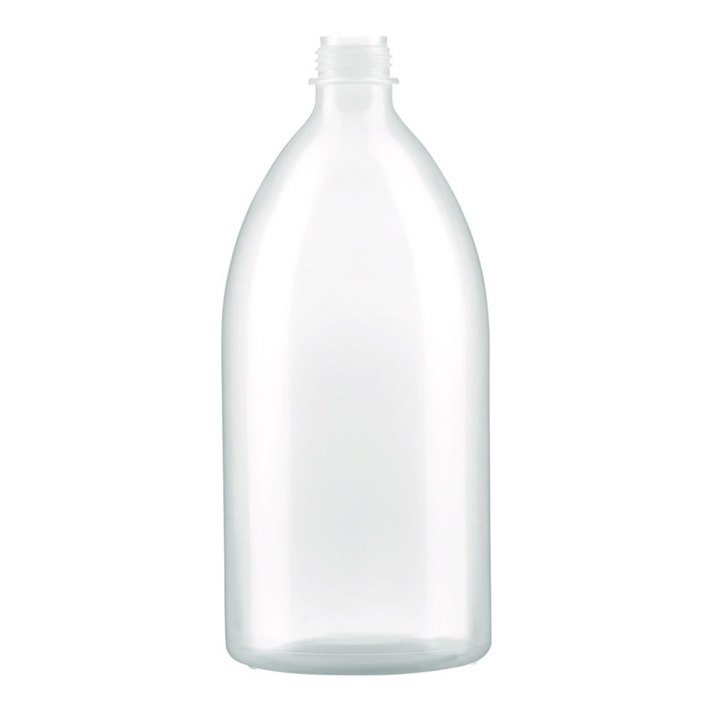 Narrow-mouth bottles without closure, series 301, LDPE