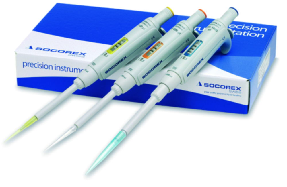 Single channel microliter pipettes Acura® manual 825 Triopack™, variable Single channel microliter pipettes Acura® manual 825 Triopack™, variable