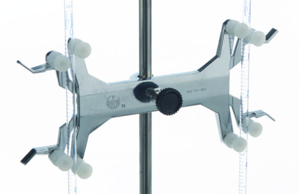 Burette holders, aluminium