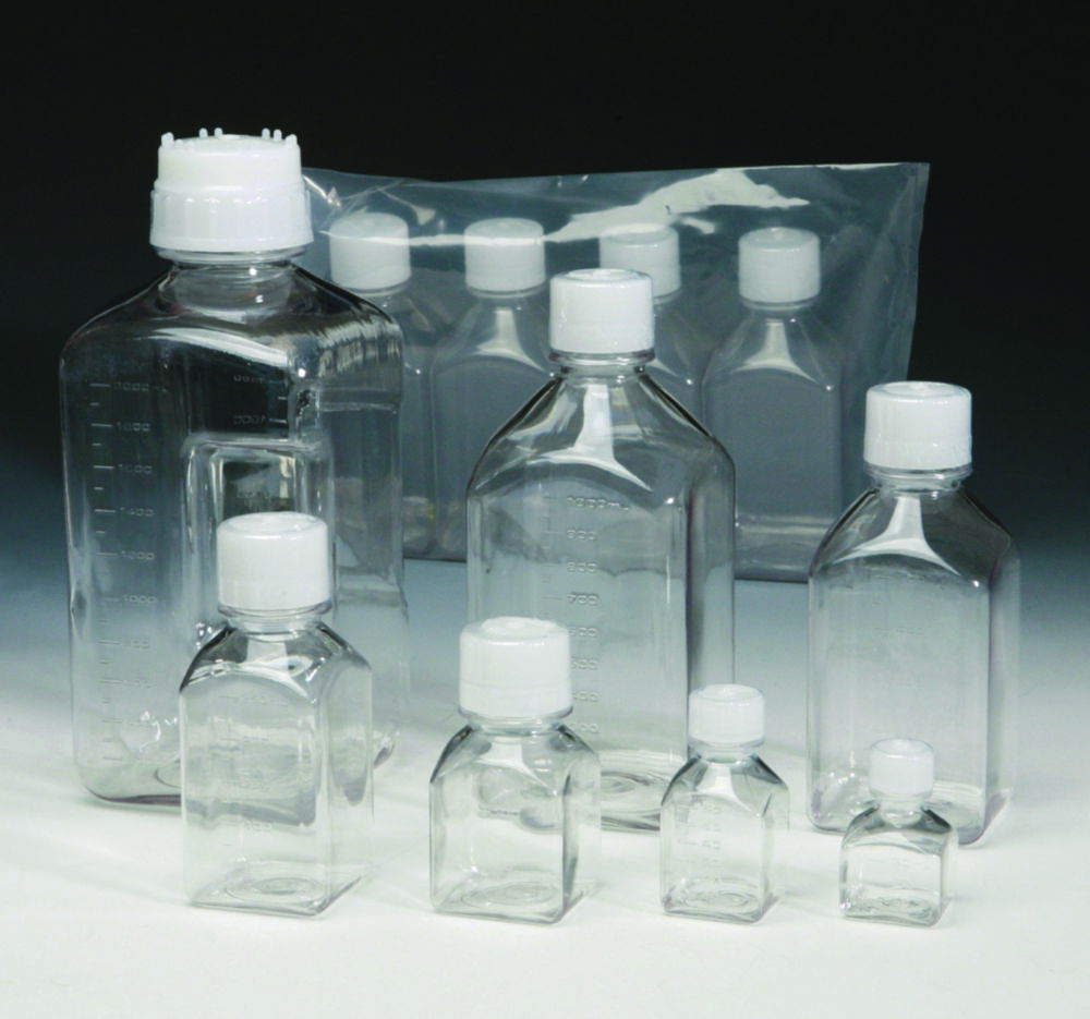 Media Bottles Nalgene™, PETG, sterile Media Bottles Nalgene™, PETG, sterile