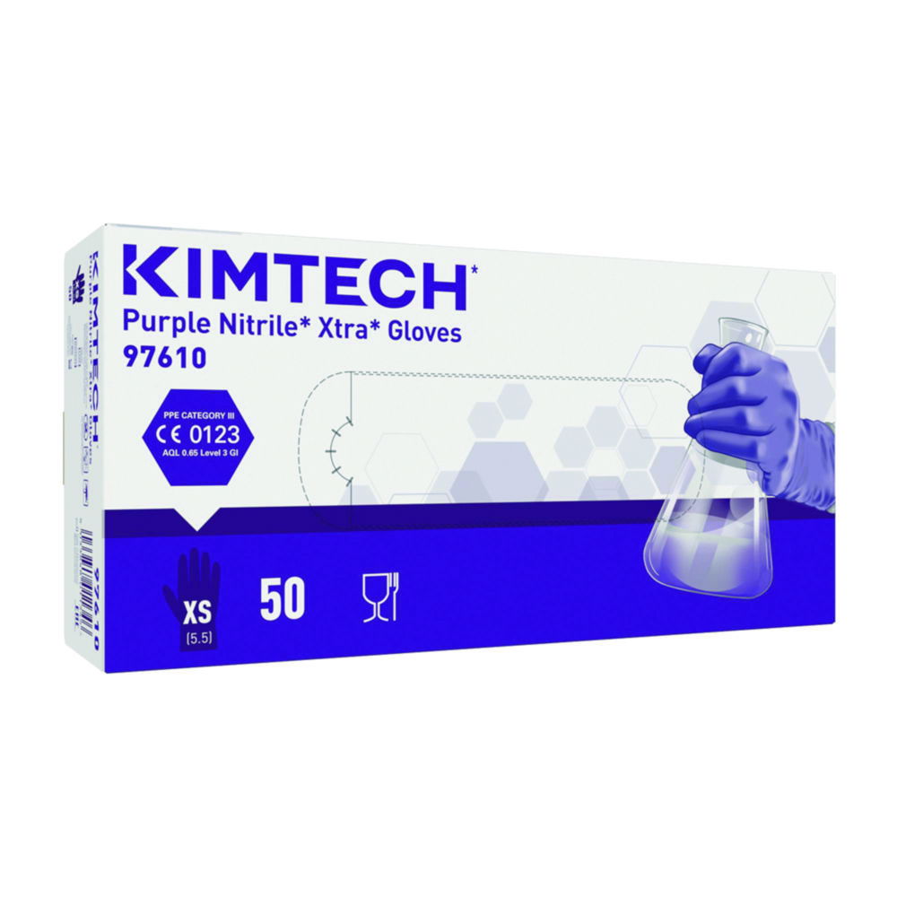 Disposable Gloves Kimtech™ Purple Nitrile™Xtra™ Disposable Gloves Kimtech™ Purple Nitrile™Xtra™