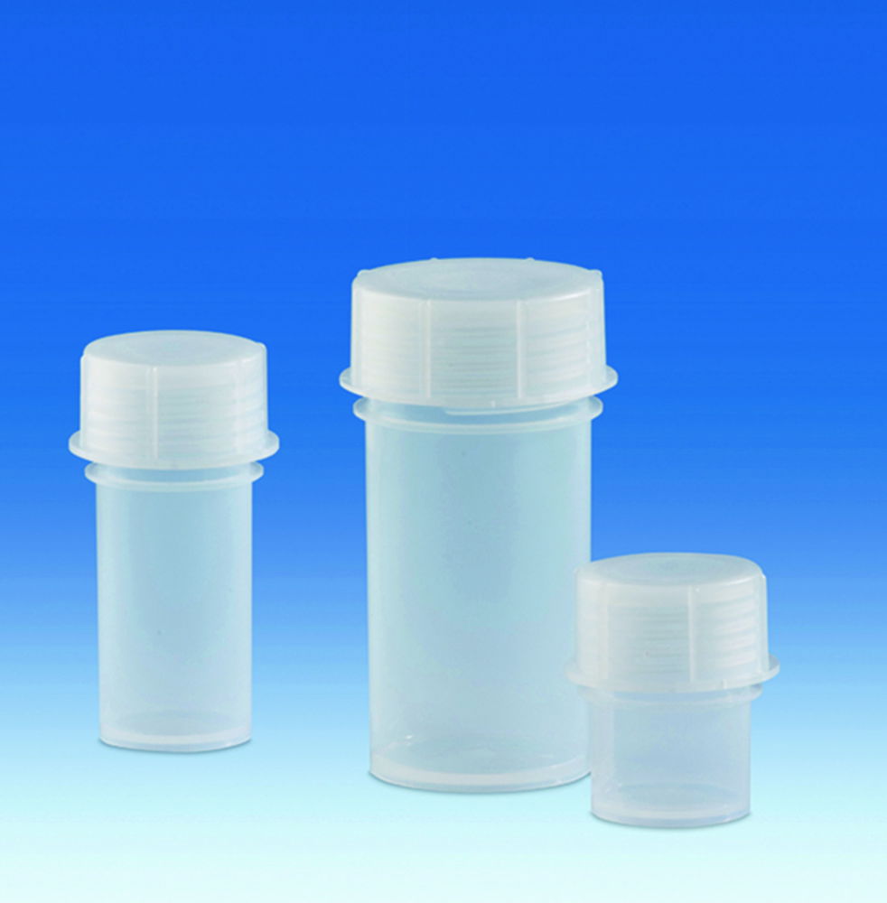 Jars with screw cap, PP Jars with screw cap, PP