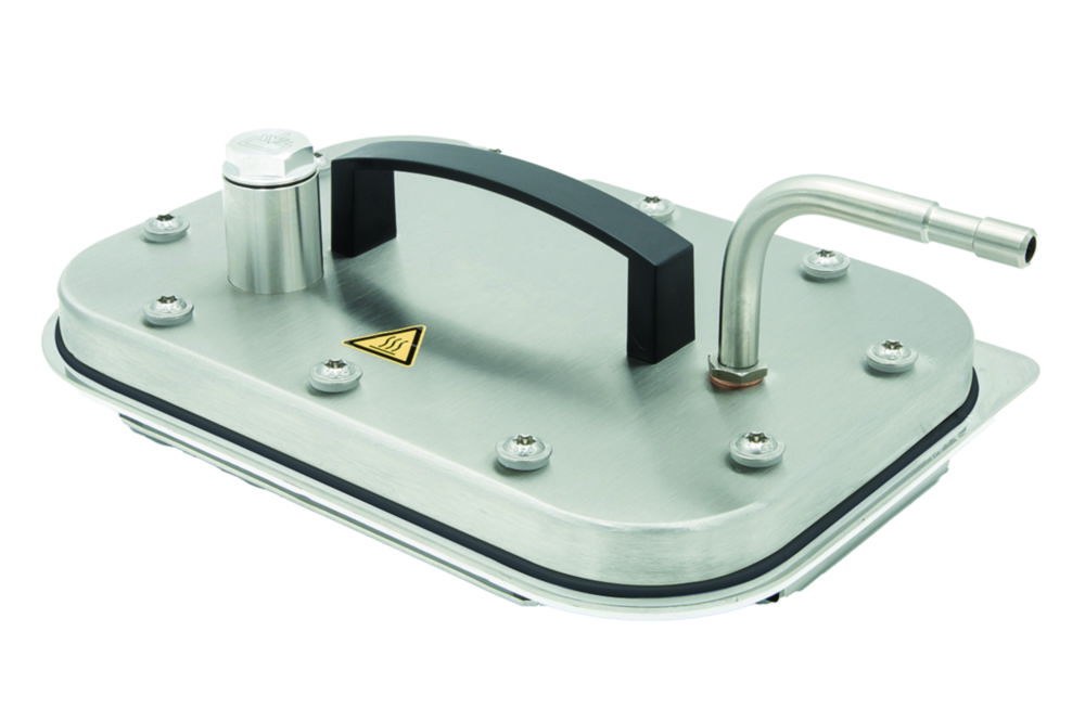 Lockable bath cover for heating and refrigerated circulators MAGIO™ / DYNEO™ / CORIO™ Lockable bath cover for heating and refrigerated circulators MAGIO™ / DYNEO™ / CORIO™