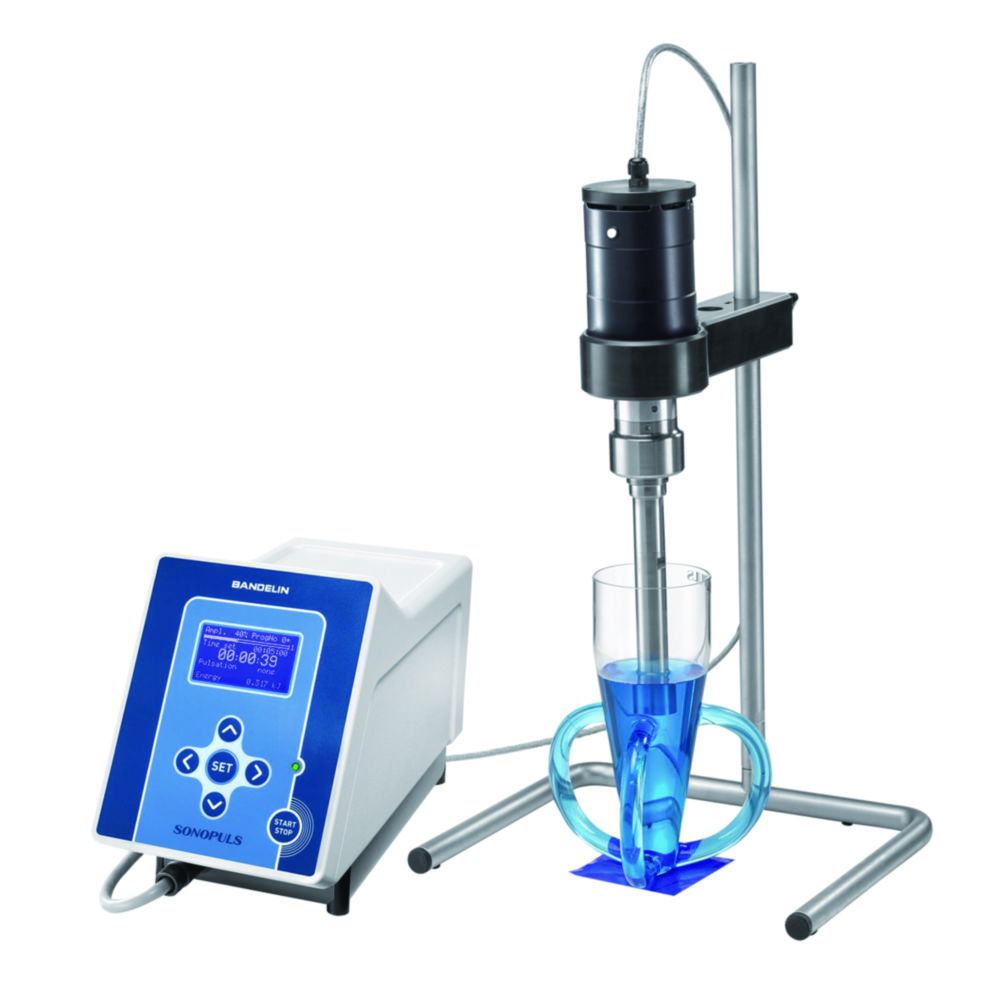 Ultrasonic homogeniser, SONOPULS HD 4400, set without stand annd vessel