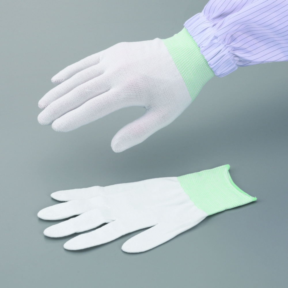 Undergloves ASPURE SILVIX, white, nylon Undergloves ASPURE SILVIX, white, nylon