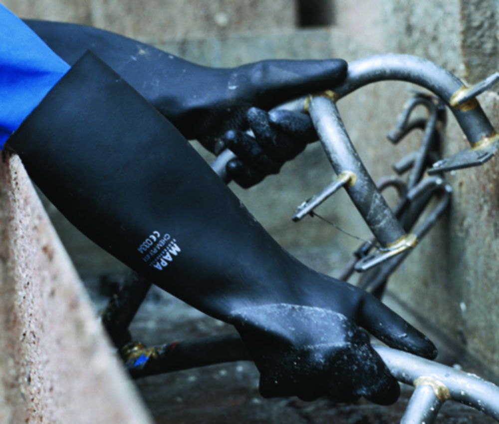 Chemical protective gloves UltraNeo 407, Neoprene Chemical protective gloves UltraNeo 407, Neoprene