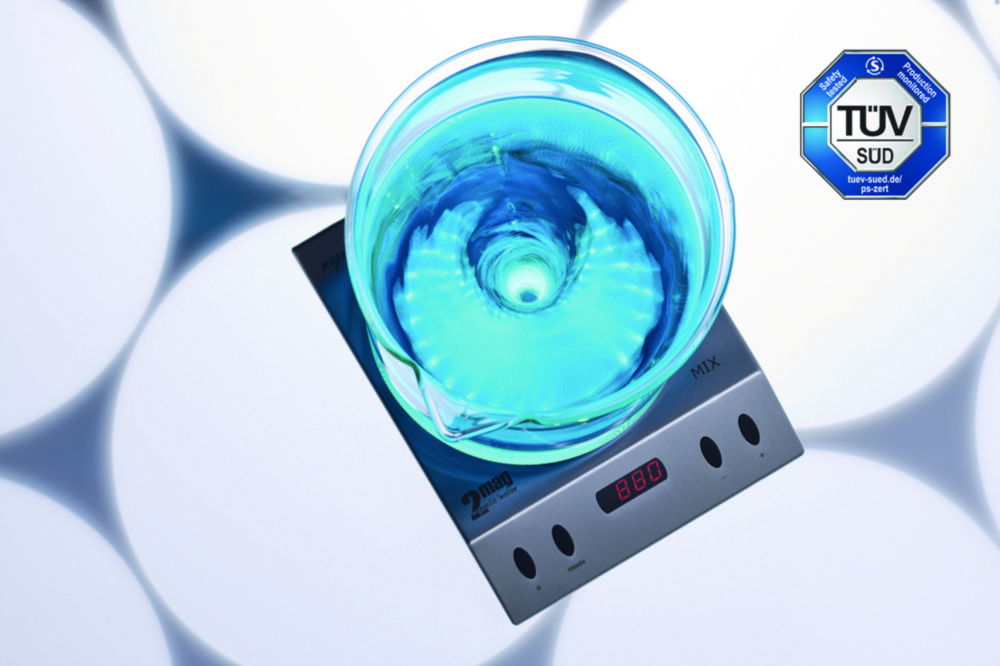 Magnetic stirrer luMIX with light function Magnetic stirrer luMIX with light function